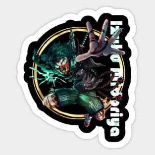 Deku My Hero Academia Anime Tee Sticker